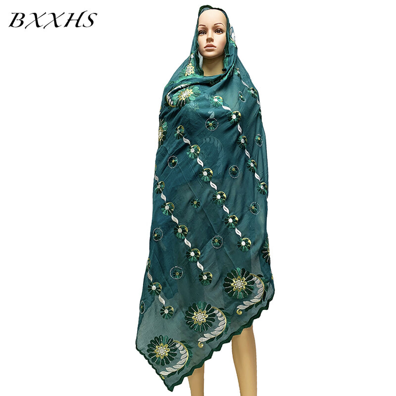 아프리카 이슬람 히잡 아프리카 두바이 라마단 코튼 목도리 파시미나 매우 부드러운 패션 터번, 여성 랩 스카프 이슬람 LH176