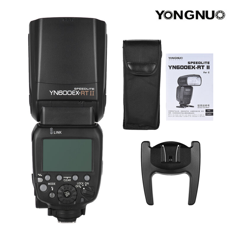 YONGNUO YN600EX-RT II 2.4G แบบไร้สาย HSS 1/8000 S GN60 Master แฟลช SPEEDLITE สำหรับกล้อง Canon เป็น 600EX-RT YN600EX RT II SPEEDLITE
