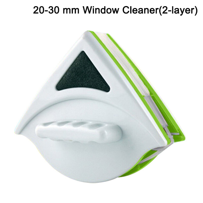 3-30มม.Window Glass Cleaner เครื่องมือทำความสะอาดในครัวเรือน Wiper แม่เหล็กคู่ครัวเรือนทำความสะอาดเครื่องมื...