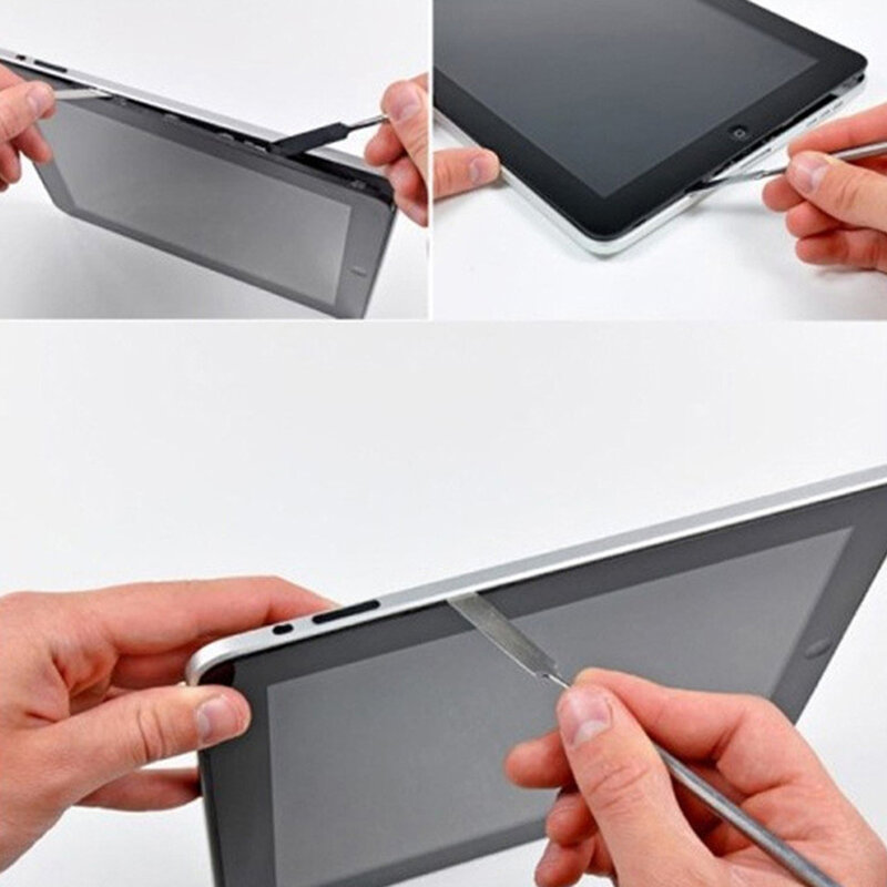 Set di utensili manuali 3pcs Kit di strumenti di riparazione strumento di apertura barra di leva in metallo schermo dello Smartphone smontare gli strumenti per iPhone Tablet PC