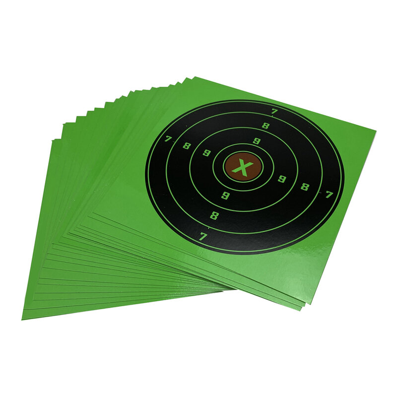 Confezione da 20 carta Target cartone 5.5 ''obiettivo obiettivi aiuti alla formazione