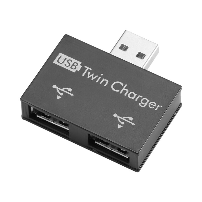 USB Ladegerät 2 Port Hub Adapter Heißer Verkauf Mode Neue USB Splitter Für Telefon Tablet-Computer Notebook 2021