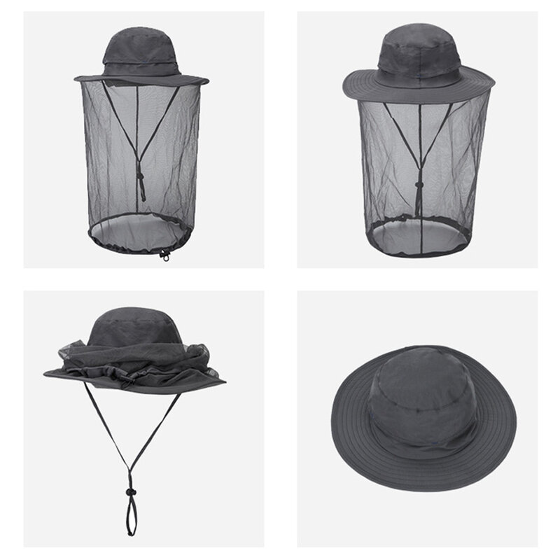Waterproof Big Bucket Hats with a wide brim New Summer wind-proof Sun Hat SPF 30+ UV Protection Fishing Hat Fisherman Cap