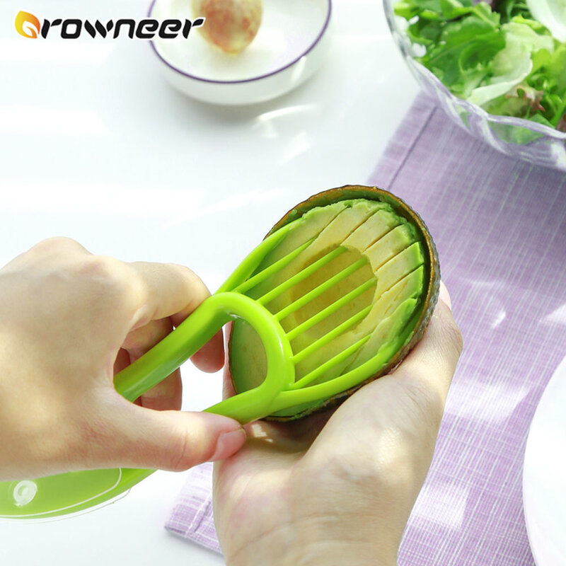 Multi Function Fruit Peeler Avocado Cutter Food Grade Plastic Butter Slicer Convenient Shea Corer Separator Safe Vegetable Tool