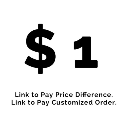 Enlace de pago de 1 dólar para diferencia de precio y pedido personalizado