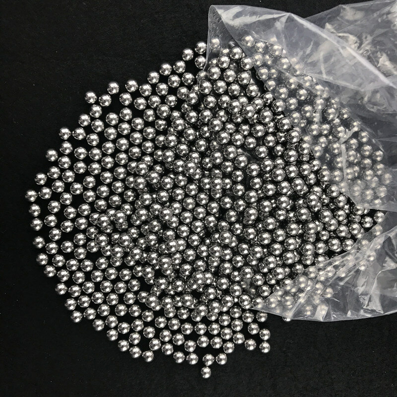 100Pcs จำนวนมาก6มม.ลูกเหล็ก Slingshot หนังสติ๊กล่าสัตว์อุปกรณ์เสริม High-Carbon Steel Slingshot Ball Catapult Slingshot ตี