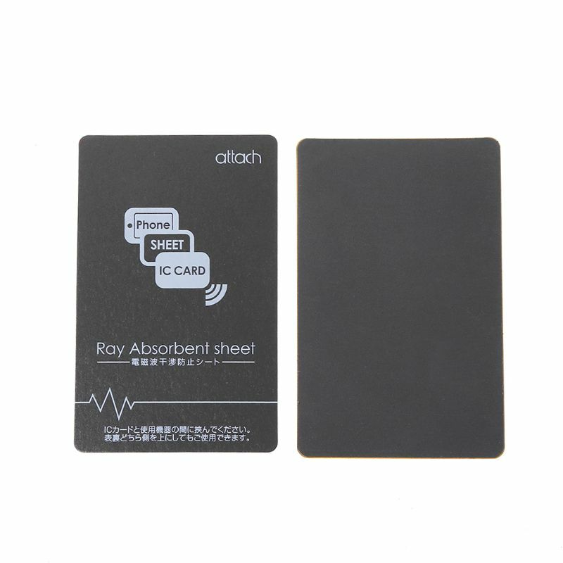 Pegatina NFC magnética antimetal gris para teléfono móvil iPhone, tarjeta de Control de acceso de Bus, suministros de protección de tarjeta IC