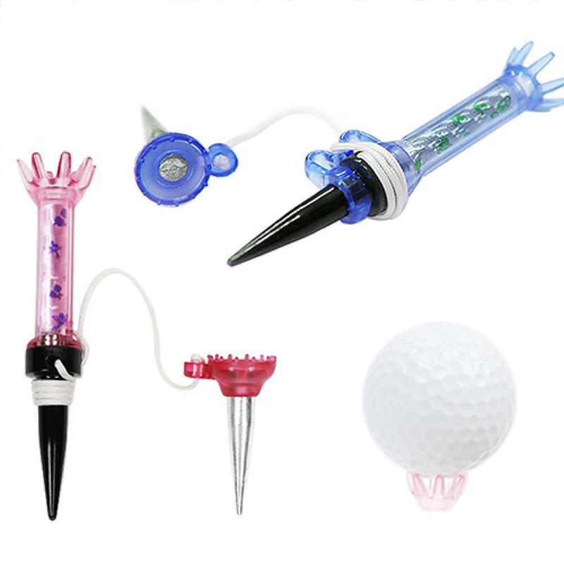 40%HOT1Pc Functional Magnetic Golf Tee Flexible Durable Improving Distance Golf Tees