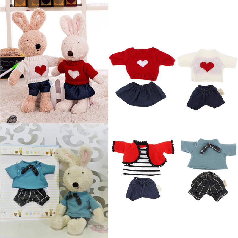 Lovely Baby Doll Clothes for 1/6 BJD Dolls or Plush Toys Puppets