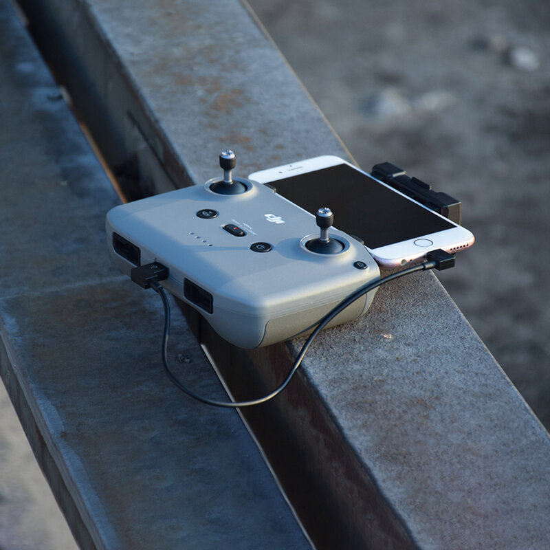 Mavic Air 2 30CM pilot zdalnego sterowania kabel do transmisji danych dla Tablet/telefon typu C mikro USB Lightning kabel przedłużający dla DJI akcesoria do dronów