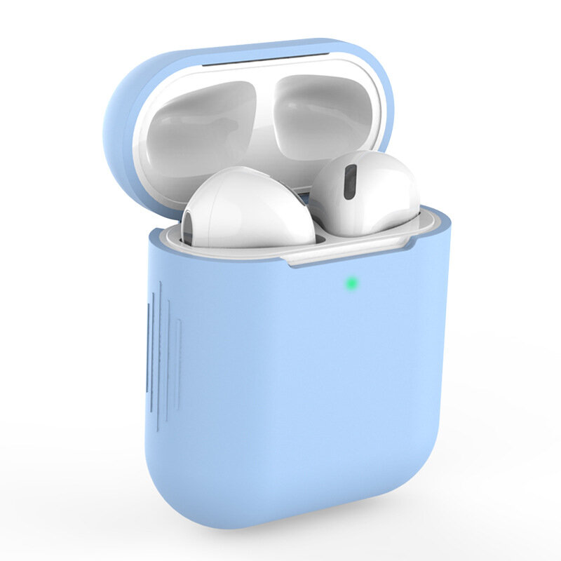 Para airpods2 bluetooth-compatível fone de ouvido sem fio para airpods capa acessórios caso protetor caixa de carregamento anti-queda escudo