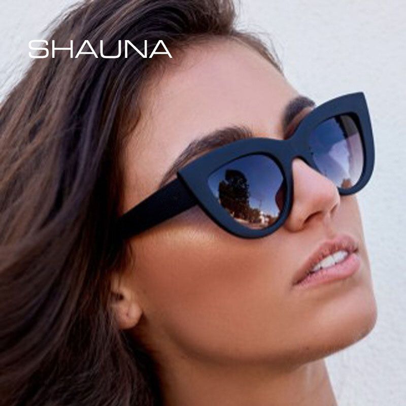 Shauna retro ojo de gato de mujer gafas de sol diseñadormujer 