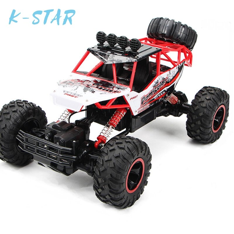 K-STAR carro rc versão atualizada 2.4g controle de rádio rc carro brinquedos 2020 caminhões de alta velocidade fora de estrada caminhões brinquedos para crianças