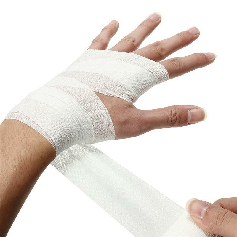 3 tamanho auto adesivo elástico bandagem esporte fita elastoplast emergência muscular ferramenta de primeiros socorros joelho suporte bandagem adesiva