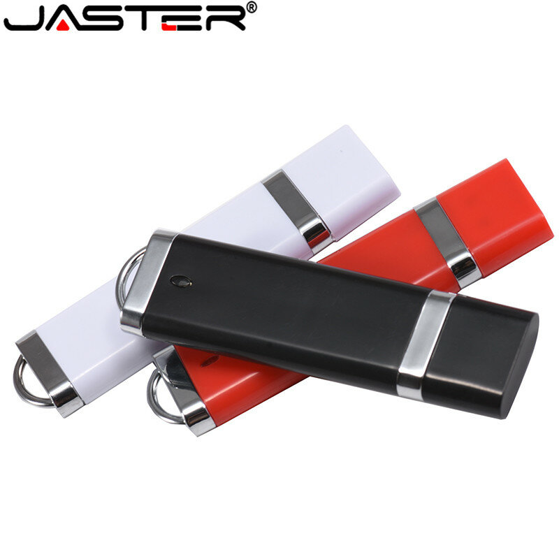 Jaster plástico mais leve forma usb flash drive mini pendrive 4gb 8gb 16 32gb 64gb memória vara usb 2.0 u disco frete grátis