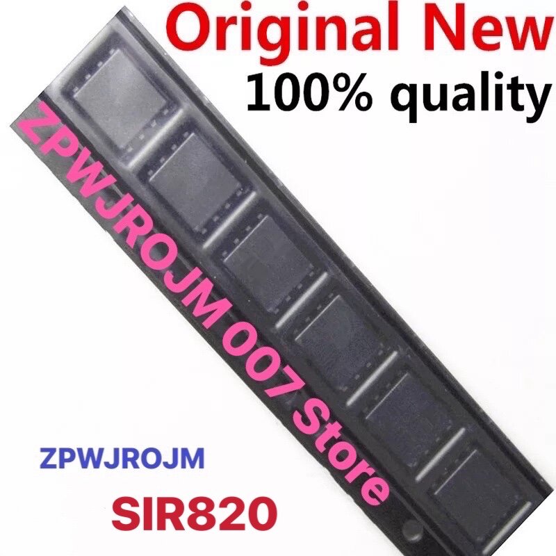10ชิ้น/ล็อต SIR820DP SIR820 R820 MOSFET QFN-8