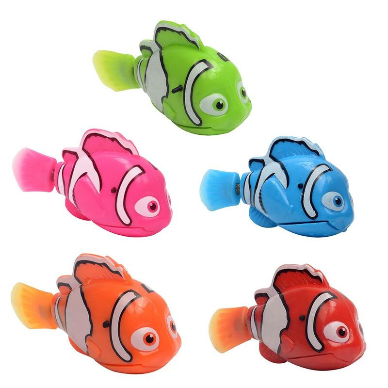High Quality Material Electric Fun Flash Simulator Fish Bath Toy For Kids Bath Toy Simulator Toy Lovely Look Bright Color