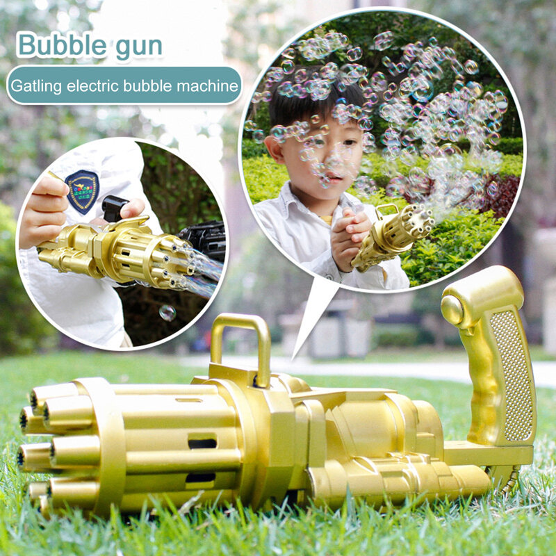 Máquina de burbujas eléctrica 2 en 1 para niños, ventilador de refrigeración seguro para verano, creador de burbujas mágico para niños, juguete para interiores y exteriores, regalo de fiesta
