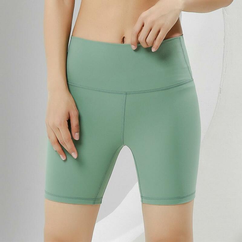Pantalones cortos de Yoga sin costuras para mujer, mallas de Yoga para gimnasio, ropa de gimnasia para mujer, pantalones deportivos para correr