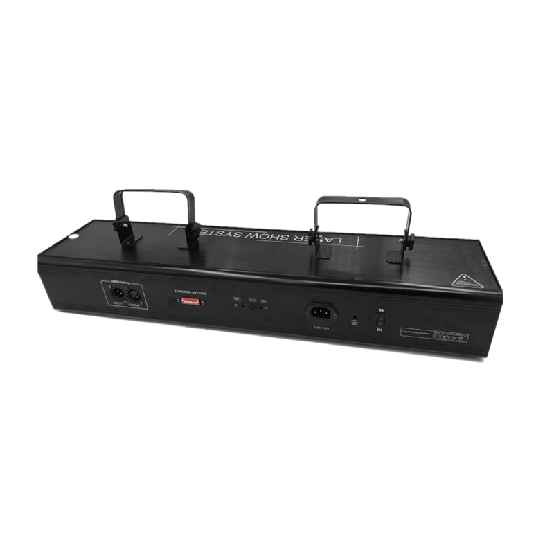 4 렌즈 강력한 RGBY 레이저 쇼 시스템 무대 디스코 파티 크리스마스 장식 레이저 조명, DMX DJ 장비 프로젝트