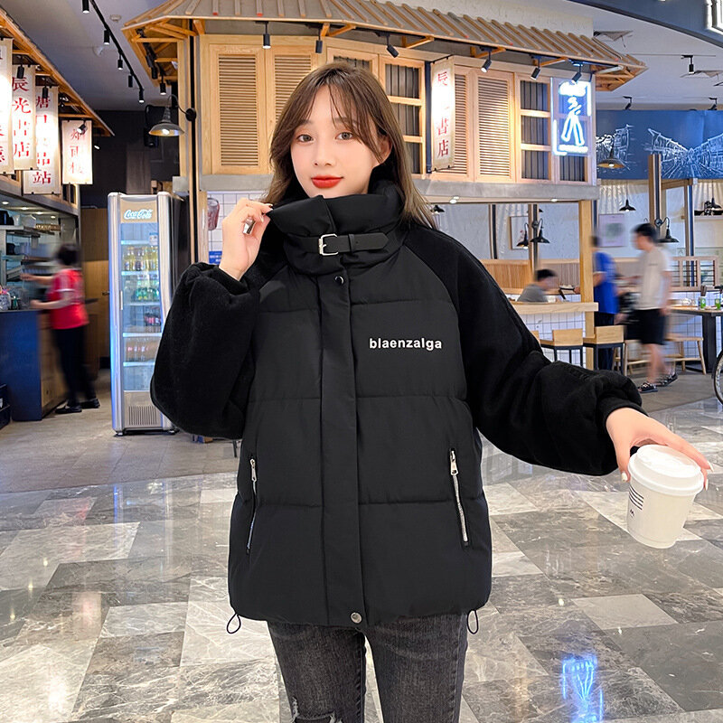 Piumino invernale da donna 2021 nuovo piumino in cotone cappotto invernale da studente giacca imbottita in cotone sciolto stile coreano