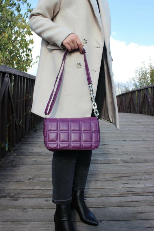 Square Embroidered Handle Bag 2021 Fashion Trend Shoulder Strap Waterproof Velvet Leather Casual Women's Shoulder Bag