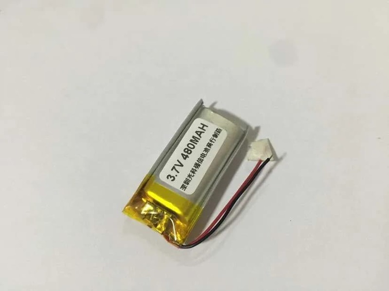 2 Buah Baterai Lithium Polimer 3.7V Kapasitas Penuh Baru 701737 480Mah Headset Bluetooth MP3/Perangkat/Mainan Audio Mikro LED