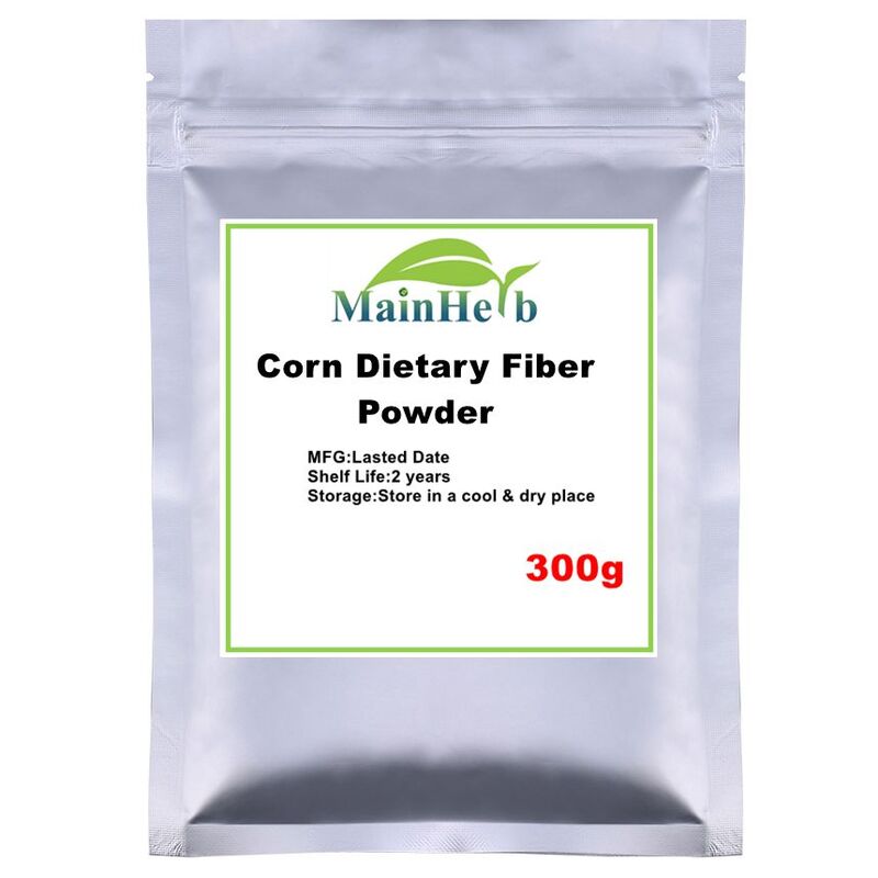 Polvo de fibra de maíz, 50-1000g