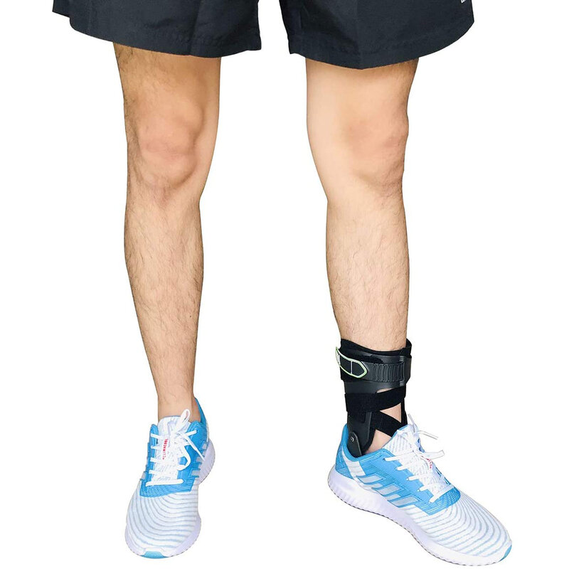 Ginocchiera funzionale Komzer per la prevenzione degli infortuni, supporto per caviglia e aiuta a prevenire le caviglie slogate per lo sport