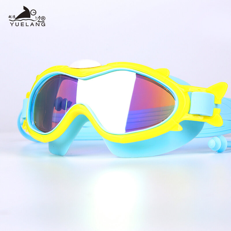 mujeres y niños Gafas de natación profesionales antiniebla gafas de buceo protección UV para hombres bañador de silicona impermeable 