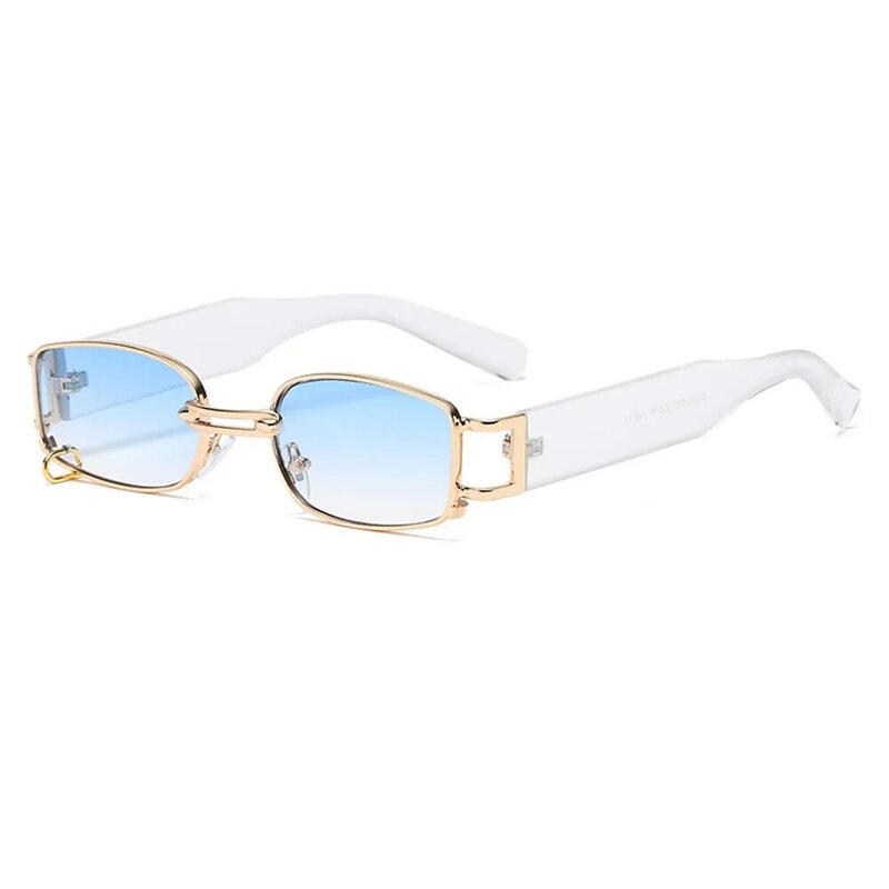 Óculos de sol punk tipo vintage, óculos para homens e mulheres com design de marca