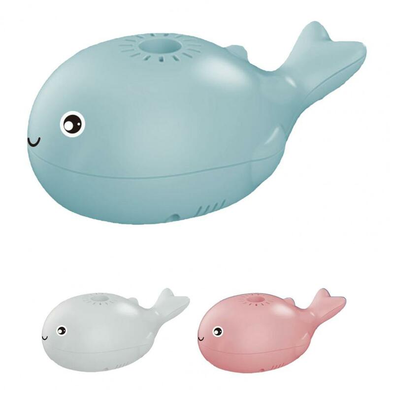 子供のための充電式ミニファン,クジラのおもちゃ,照明付き,USB充電付き