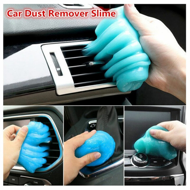 Pegamento de goma suave para limpieza de coche, limpiador de polvo y suciedad para Interior de salpicadero, cristal, barro, salida de aire