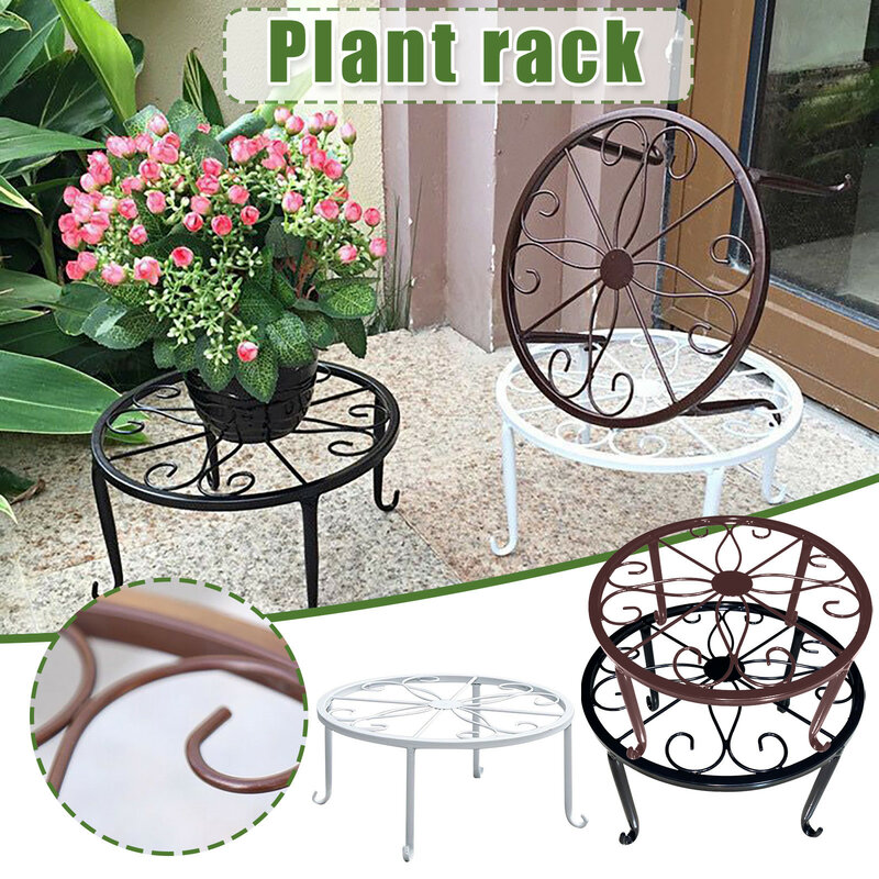 Metal Plant Stands Set for Flower Pot Heavy Duty Potted Holder Indoor Outdoor