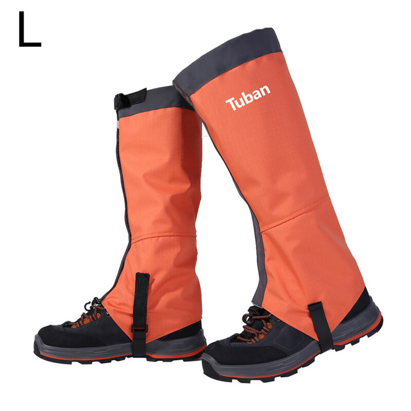 Cubrepiernas impermeables Unisex, mallas polainas, escalada, Camping, senderismo, esquí, botas de viaje, zapatos de nieve, protección de piernas