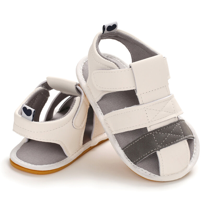 Sandalias de camuflaje para bebé, niño y niña, zapatos de cuna de algodón de suela suave, zapatos ligeros antideslizantes para caminar de 0 a 12M, verano 2020