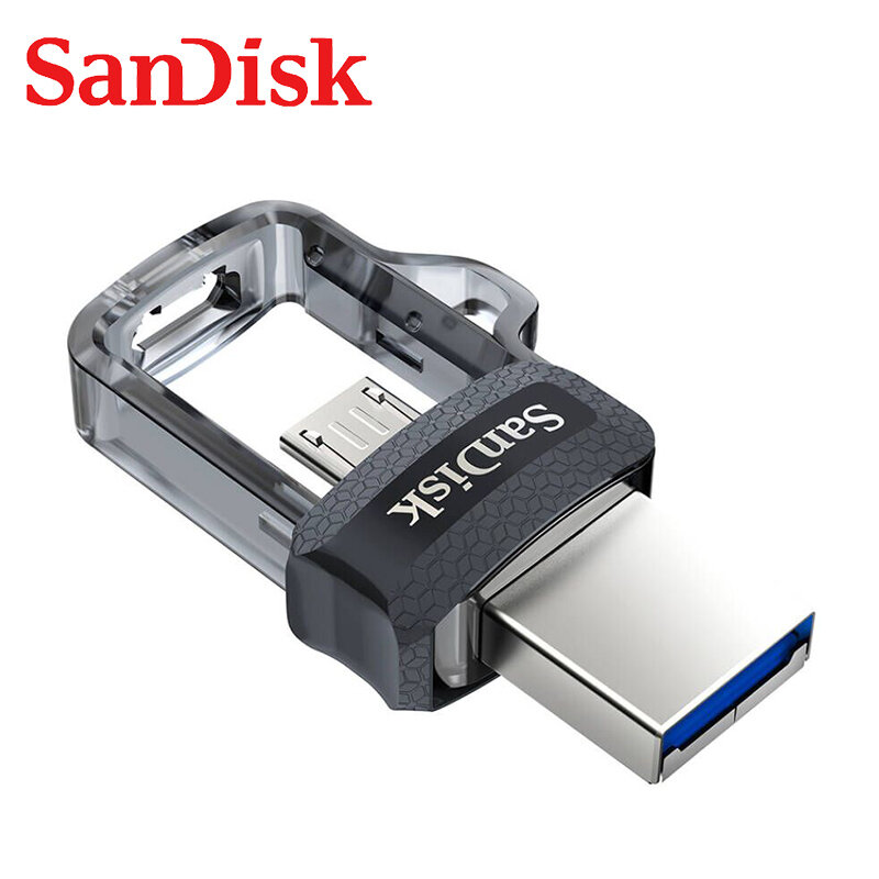 Sandisk 3.0-pendrive usb otg 128gb 64gb 32gb 16gb memória, disco u para pc/android micro