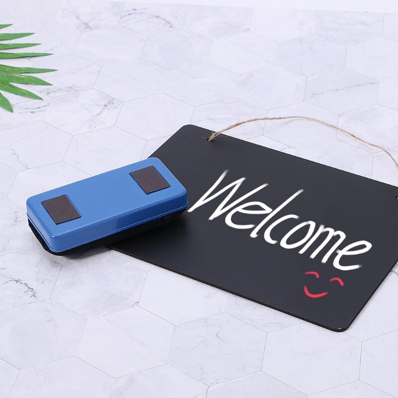 Nowa tablica magnetyczna gumka plastikowa Marker Cleaner Wipe School dostawa artykułów piśmienniczych
