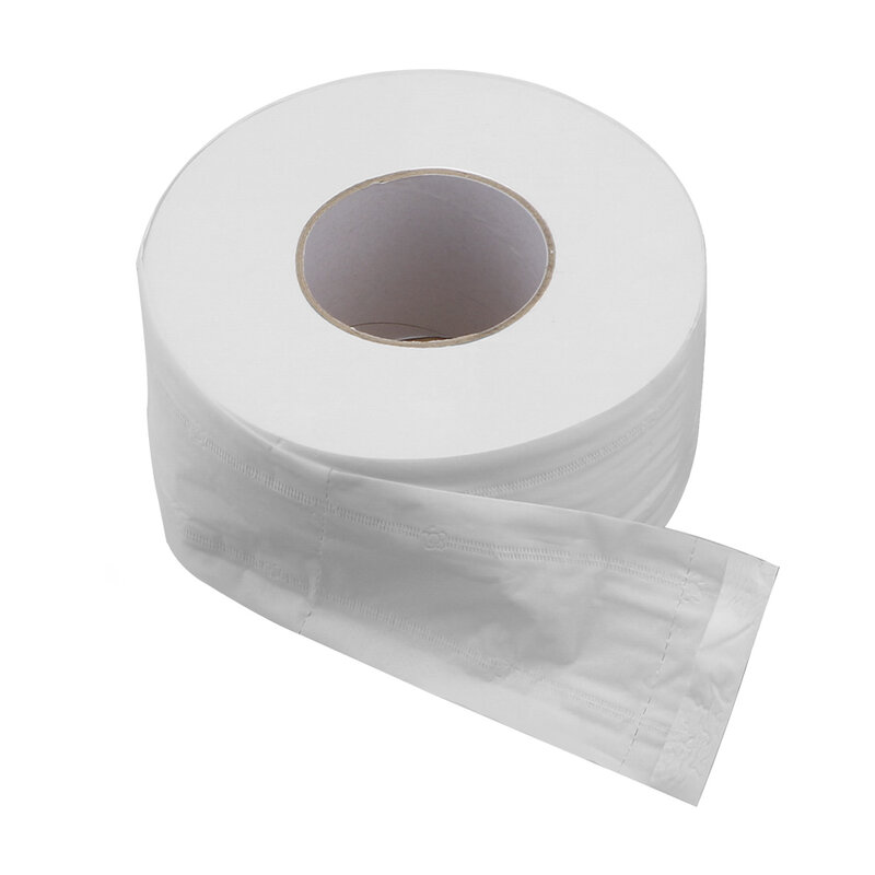 Rollo de pulpa de madera de cuatro capas, 1 rollo de toallas de papel respetuoso con la piel, rollo de papel higiénico, toallas de papel higiénico suave, rollo de pañuelos
