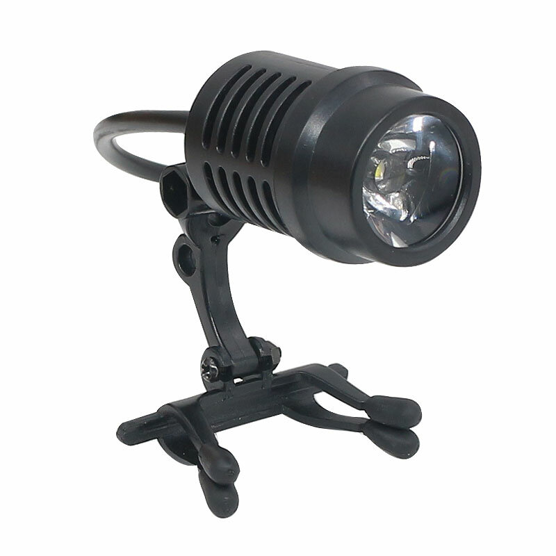 50000LUX Wit Licht Hoofd Lamp Voor Dental Loepen Vergrootglas Head Light Met Clip Met Oplaadbare Power Bank Oplader