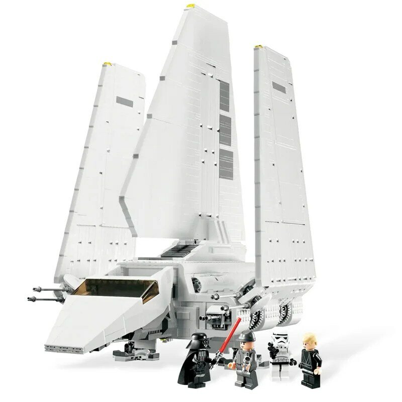 Estrella Moc Wars Imperial modelo de transbordador bloques de construcción figuras educativas de juguete para los niños regalo de Navidad o para novio