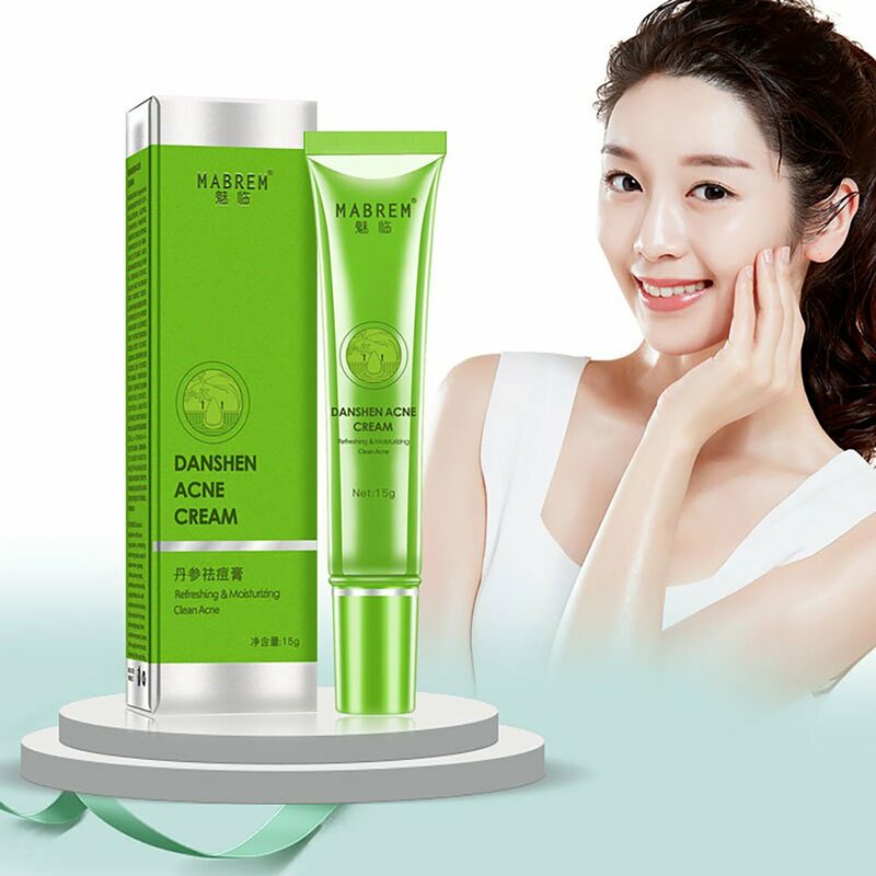 Portable Acne Cream Anti Acne Treatment Gel Moisturizing Acne Scar Remove Cream Gentle Skin Care Cream