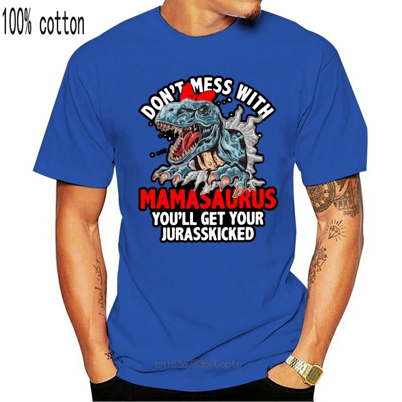 Neue Nicht Chaos Mit Mamasaurus Hemd Mom T-Shirt Dinosaurier Hemd T Rex Hemd Y67
