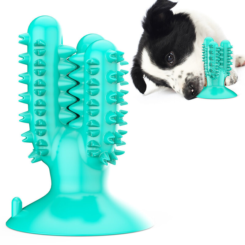 Morder resistente cepillo Dental para perro mascotas Molar limpieza cepillado Stick juguete de perro mordedores de juguete para perros perro cachorro Dental, suministros para mascotas