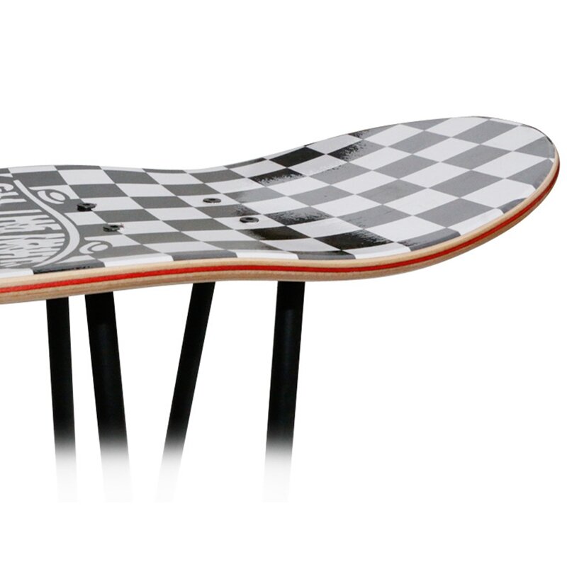 Solid Skateboard Stool Bracket Skateboard Chair Leg Bracket Iron Shoe Changing Stool Foot Accessories General