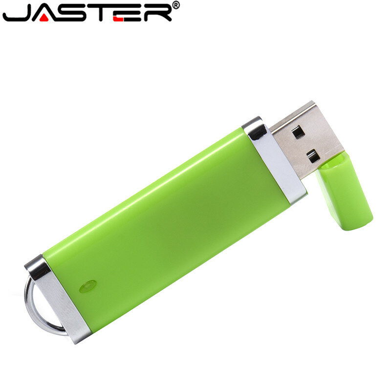 Jaster plástico mais leve forma usb flash drive mini pendrive 4gb 8gb 16 32gb 64gb memória vara usb 2.0 u disco frete grátis