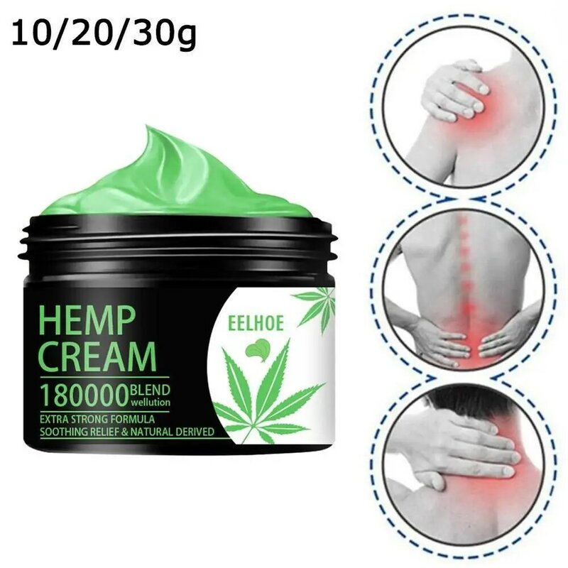 10/20/30ml Relief Back Muscle Pain Sprain Arthritis Pain Soothing Cream for Pain Relief Anxiety Sleep Anti Inflammatory Extract
