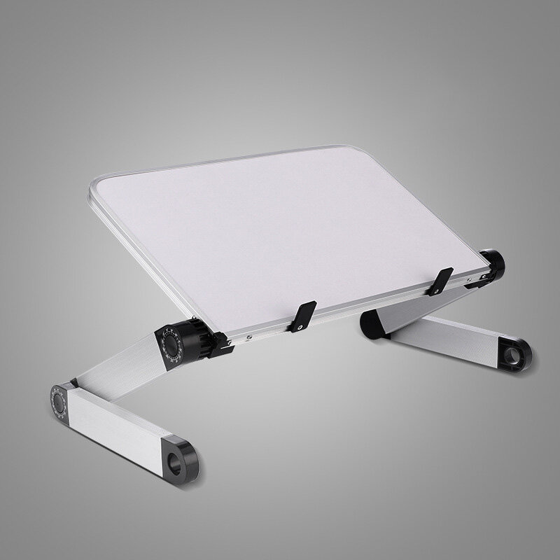Liga de alumínio portátil dobrável portátil ajustável mesa do computador mesa suporte bandeja notebook colo computador mesa dobrável