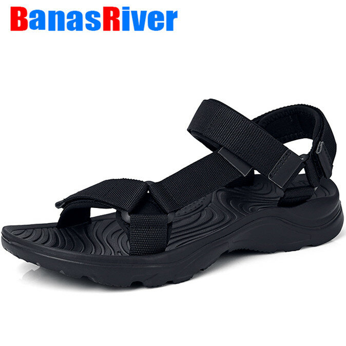 Fashion Outdoor Lightweight EVA Sole Breathable Sandy Beach New Men Sandals Garden Shoes Summer High Quality Clogs Big Size 46