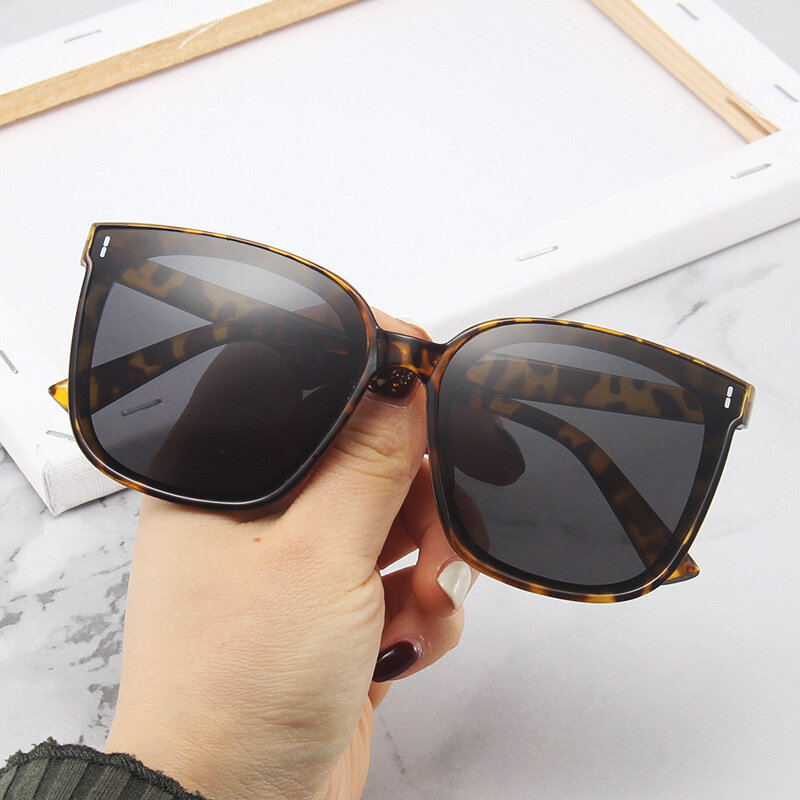 LONSY – lunettes De soleil classiques Vintage pour femmes et hommes, carrées, De marque, rétro, De luxe, noires, UV400